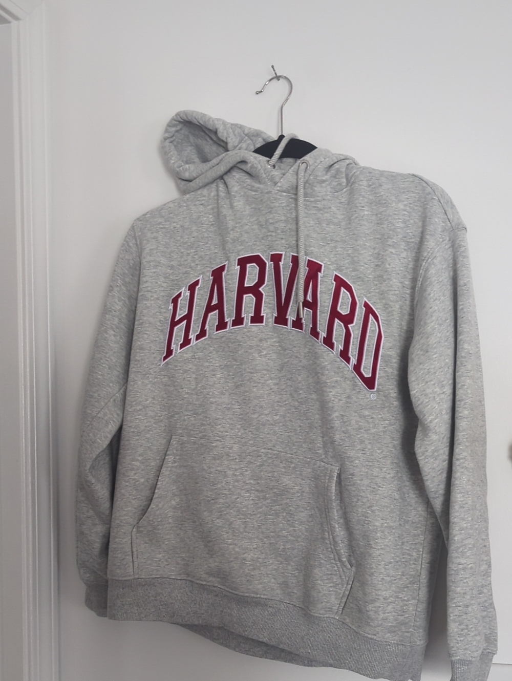 Like New H&M Grey Hoodie with Maroon